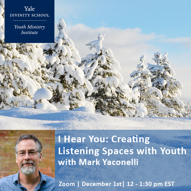 I Hear You: Creating Listening Spaces with Youth