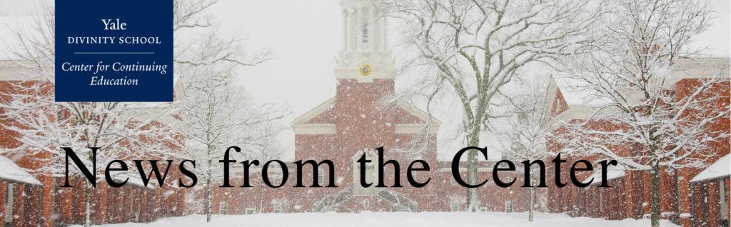 News from Yale Divinity Center