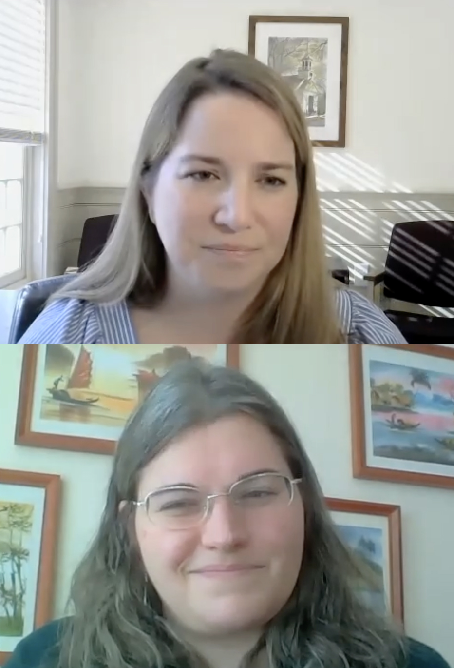 Carolyn and Jill